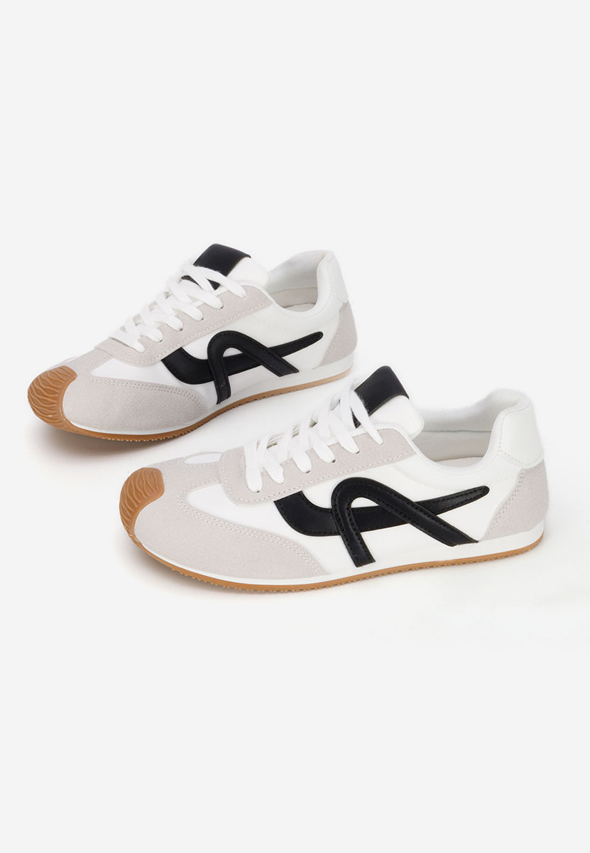 Białe sneakersy damskie Kalindia