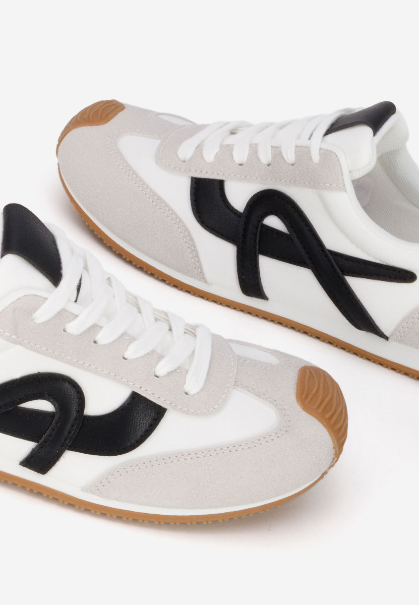 Białe sneakersy damskie Kalindia