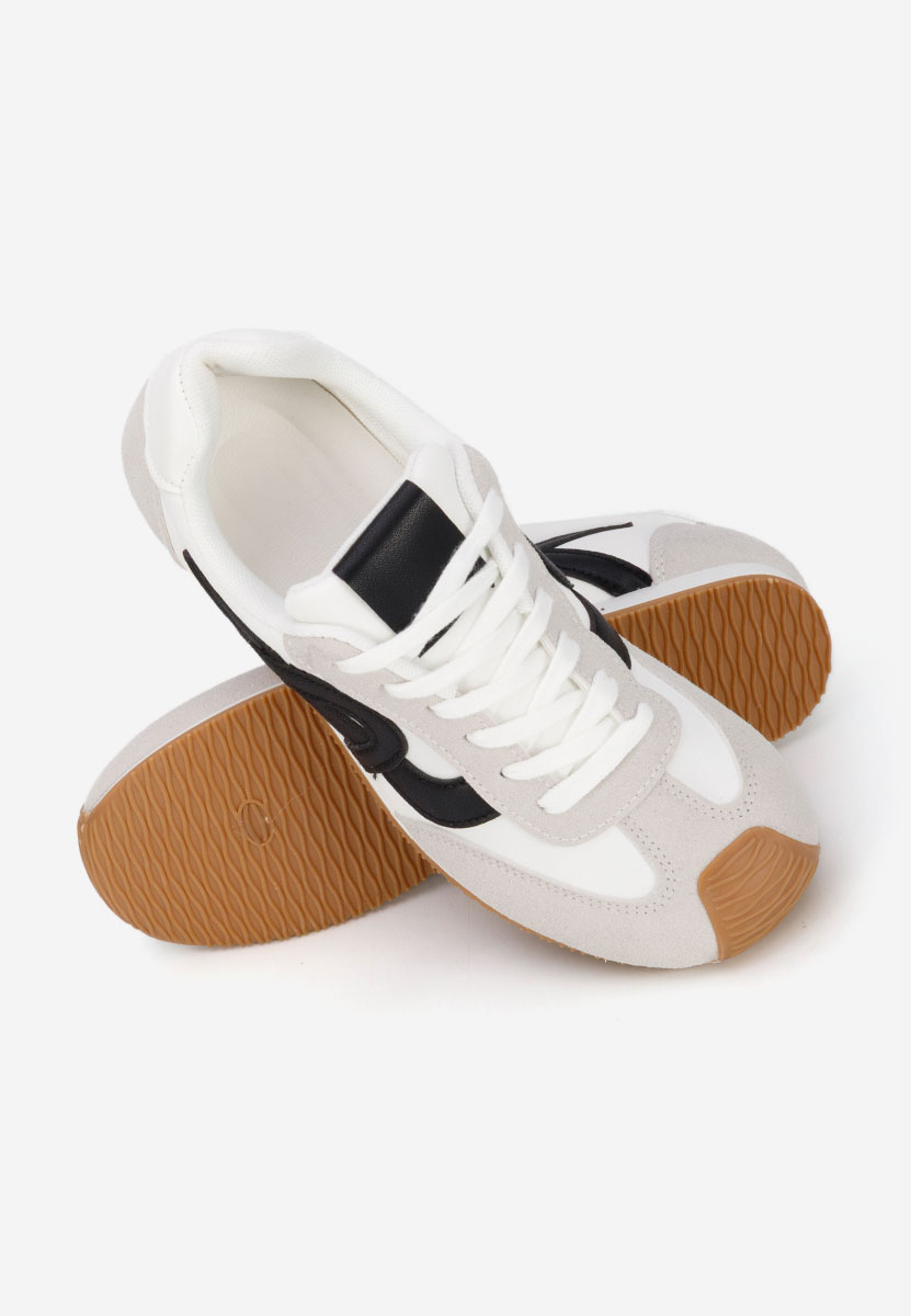 Białe sneakersy damskie Kalindia