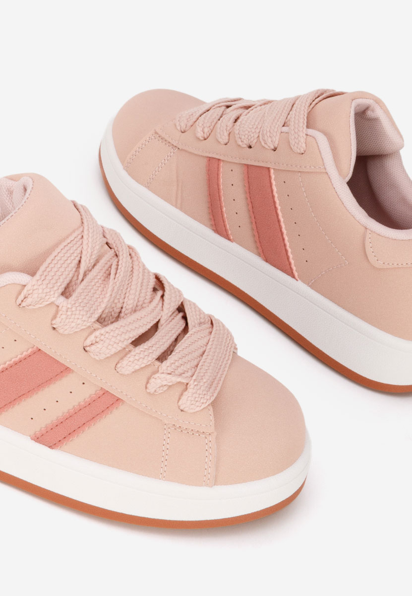 Różowe sneakersy damskie Antoneta