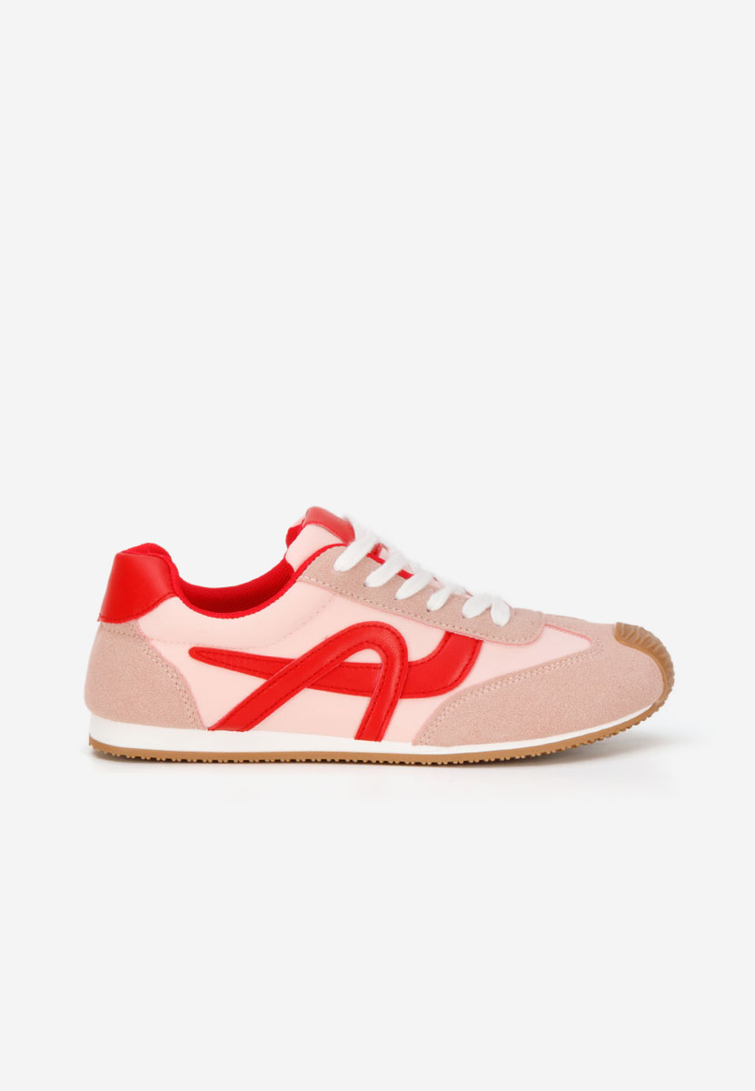 Różowe sneakersy damskie Kalindia