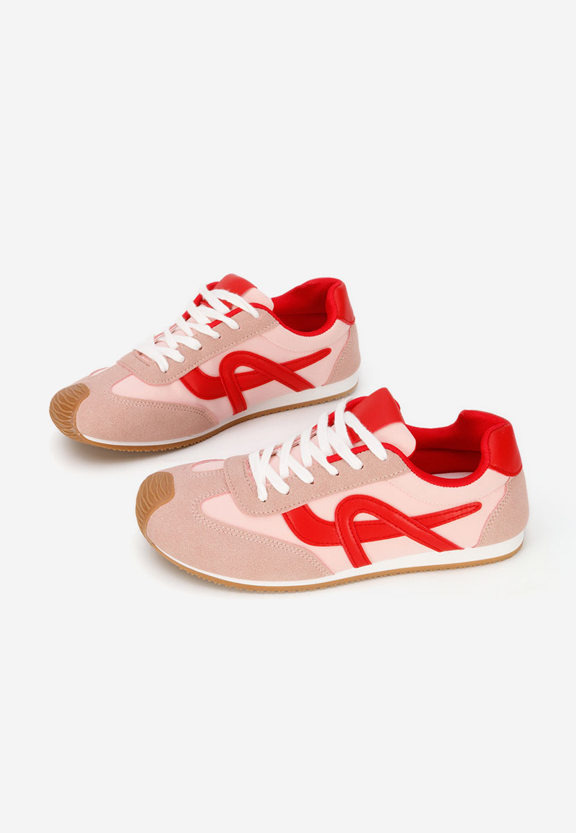 Różowe sneakersy damskie Kalindia