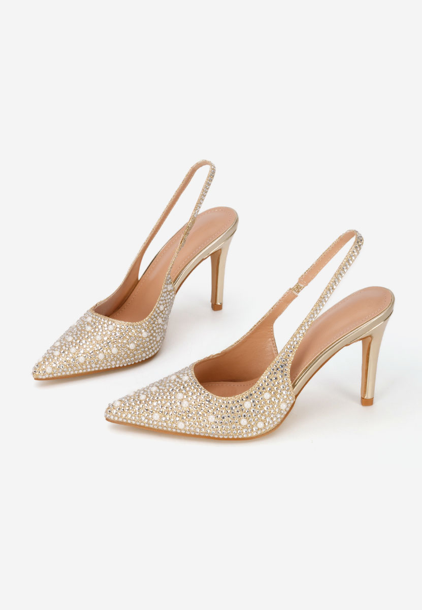 Złote czółenka bez pięt Irenne