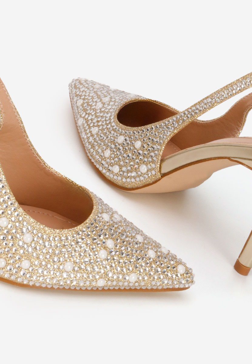 Złote czółenka bez pięt Irenne