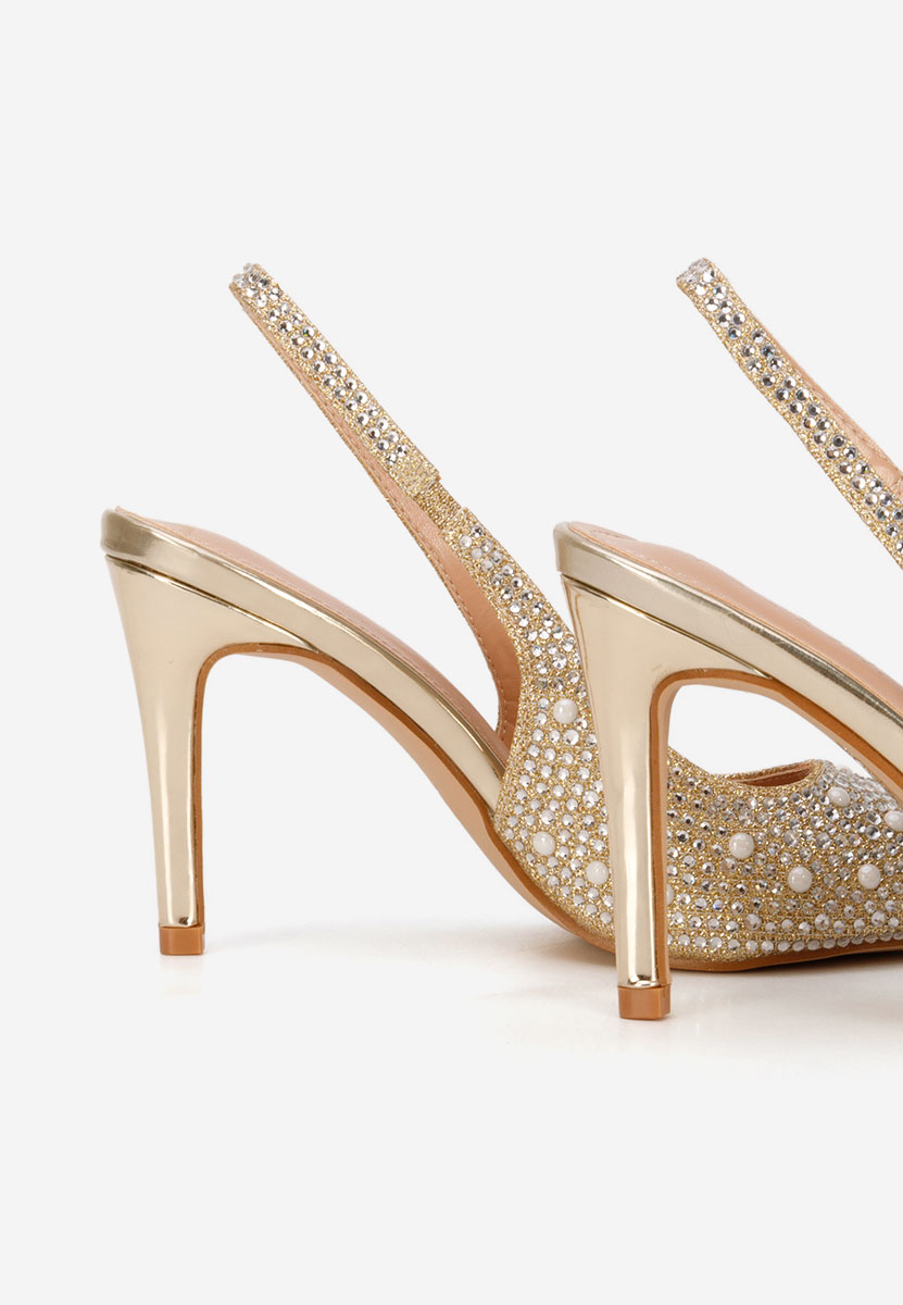 Złote czółenka bez pięt Irenne