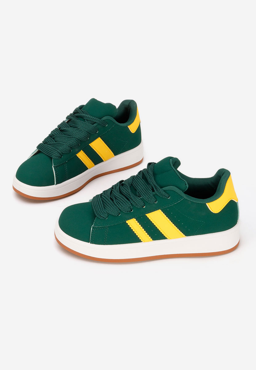Zielone sneakersy damskie Antoneta