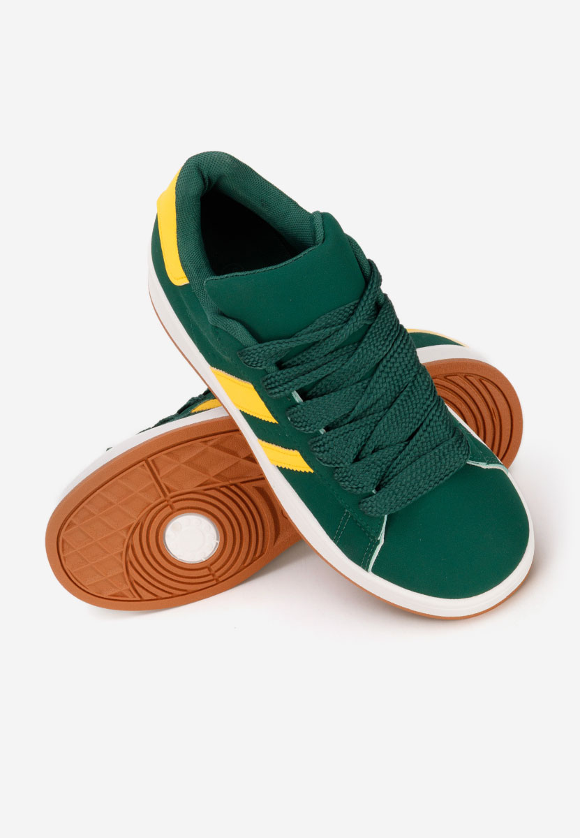 Zielone sneakersy damskie Antoneta