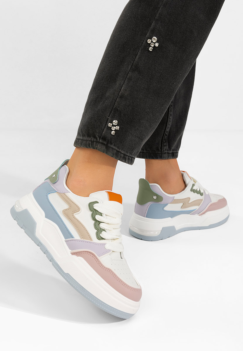 Wielokolorowy sneakersy na platformie Atanasia V2