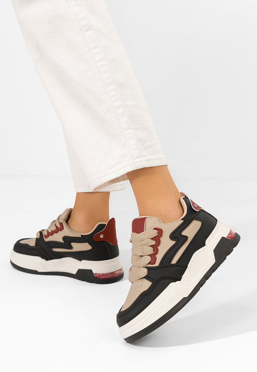 Wielokolorowy sneakersy na platformie Atanasia V3