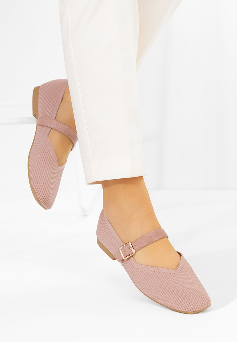 Różowe baleriny damskie Gabriella