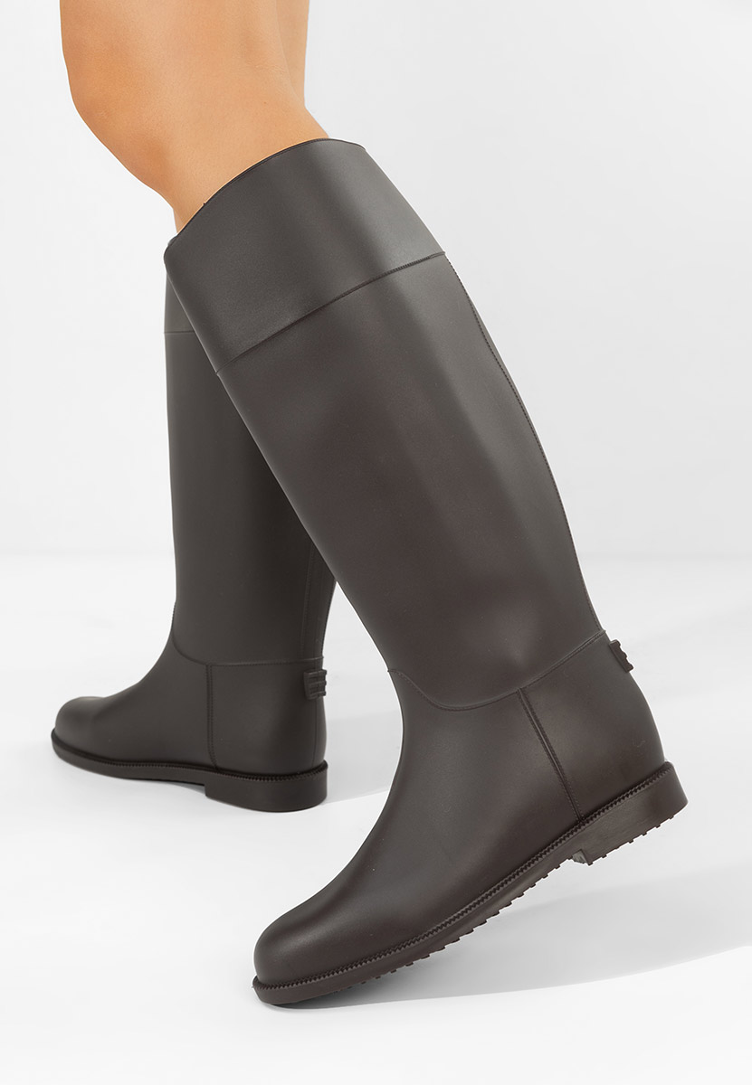 Brązowe kalosze damskie Angelena