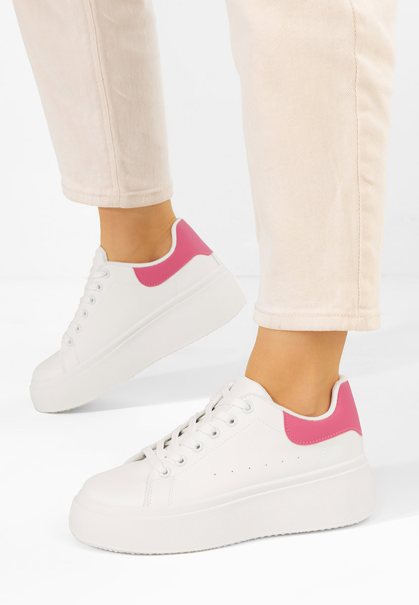 Białe sneakersy damskie Emeralia V2