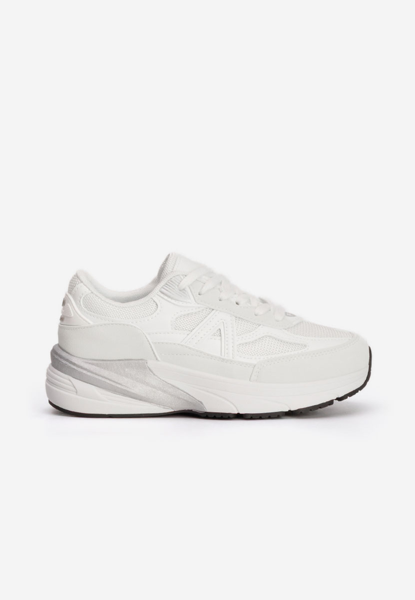 Białe sneakersy damskie Sidonya