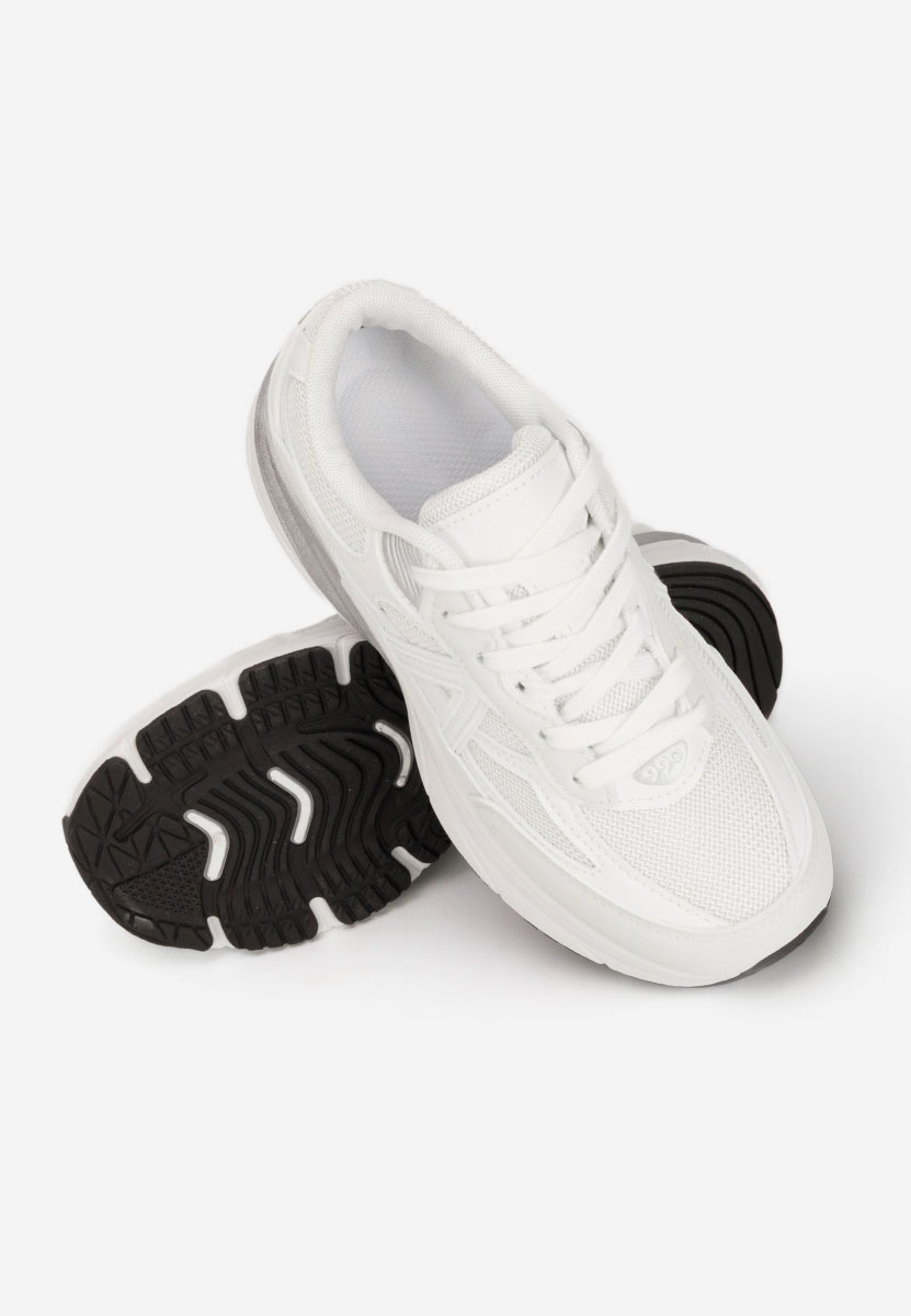 Białe sneakersy damskie Sidonya