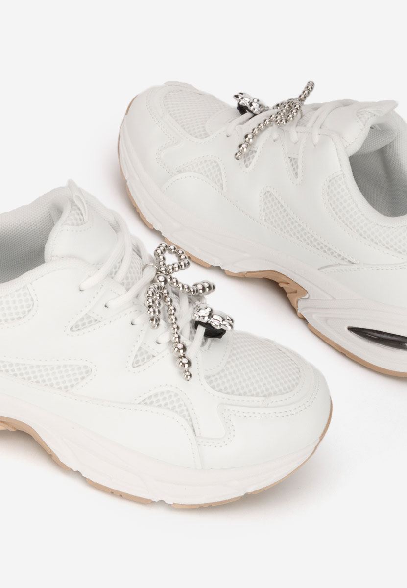 Białe sneakersy damskie Otylia
