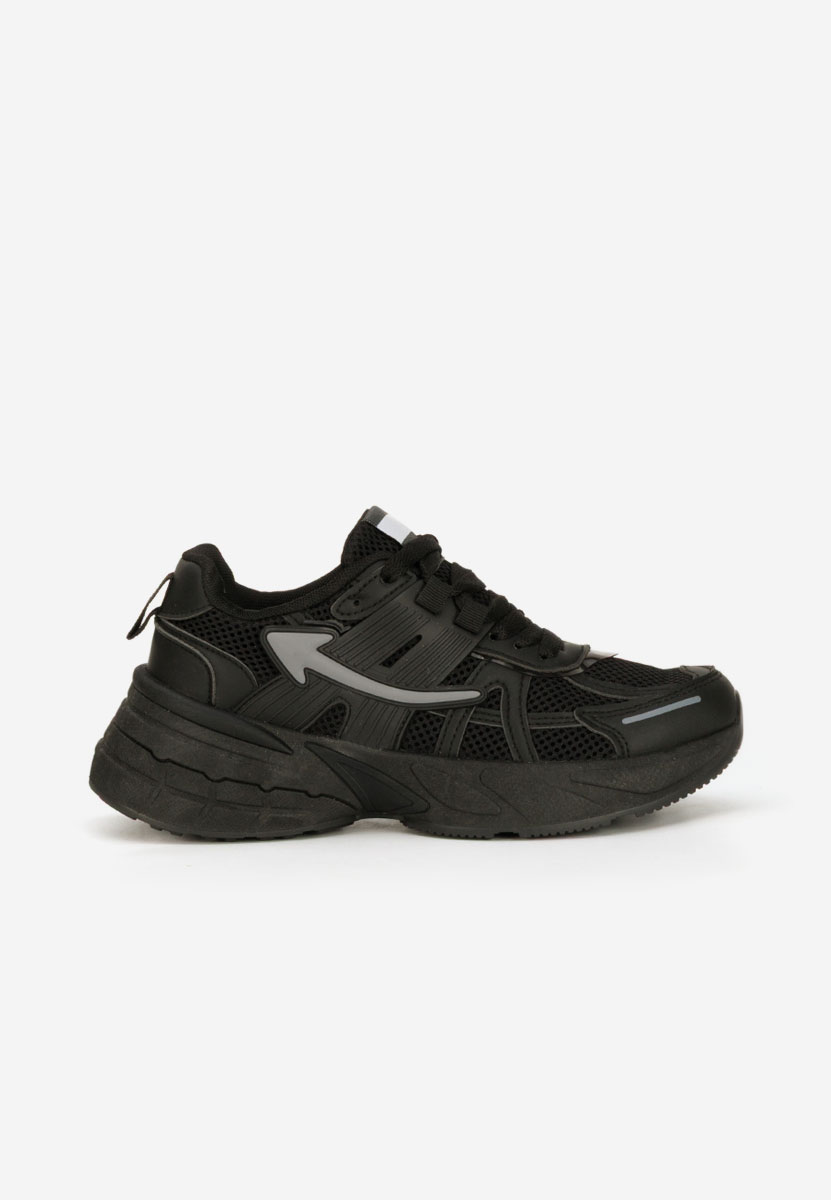 Czarne sneakersy damskie Daciania