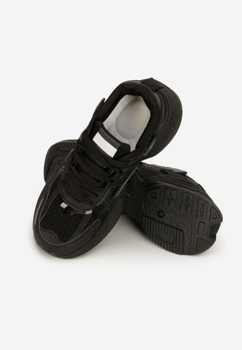Czarne sneakersy damskie Daciania