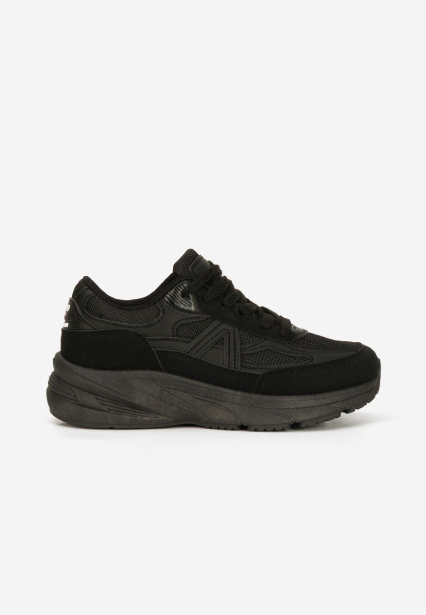 Czarne sneakersy damskie Sidonya
