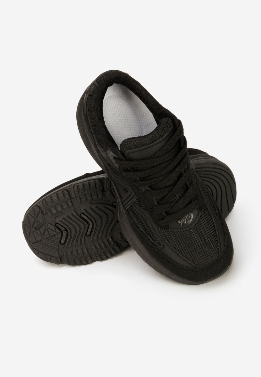 Czarne sneakersy damskie Sidonya