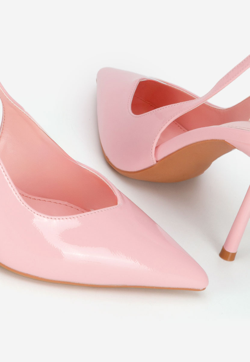 Różowe czółenka bez pięt Kity