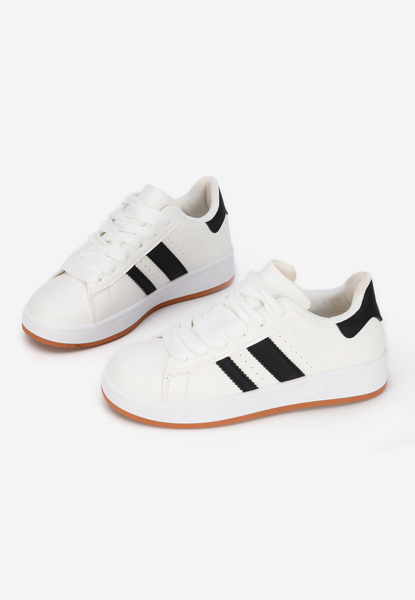 Białe sneakersy damskie Antoneta