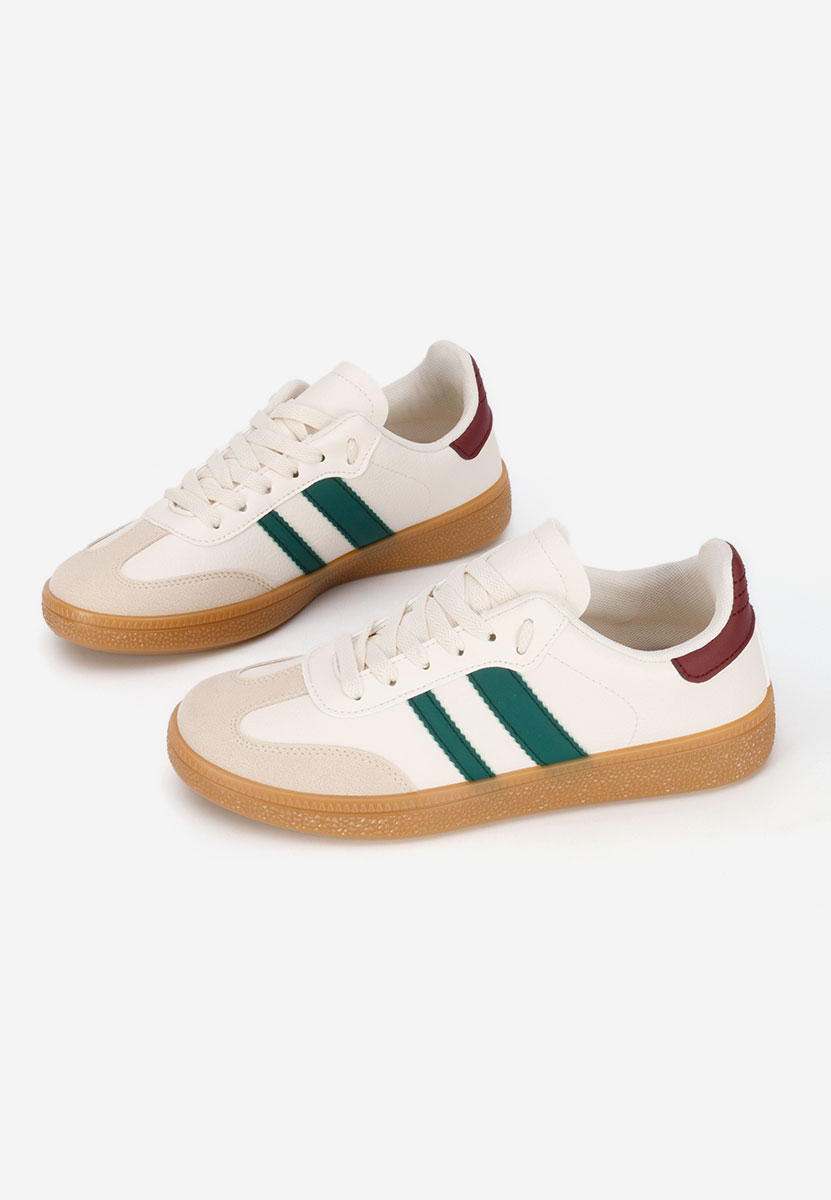 Białe sneakersy damskie Azurea V2