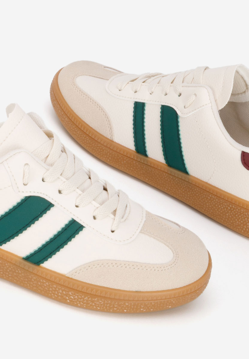 Białe sneakersy damskie Azurea V2