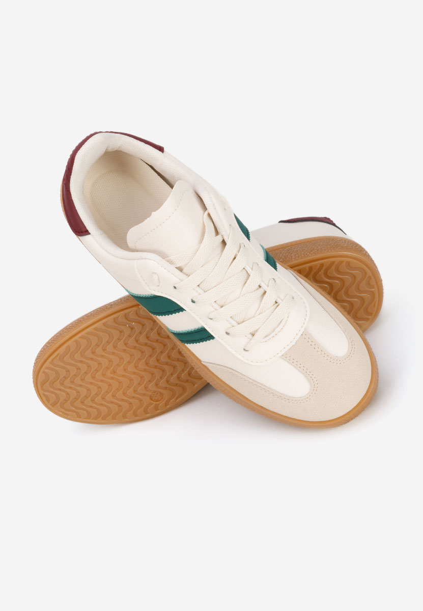 Białe sneakersy damskie Azurea V2