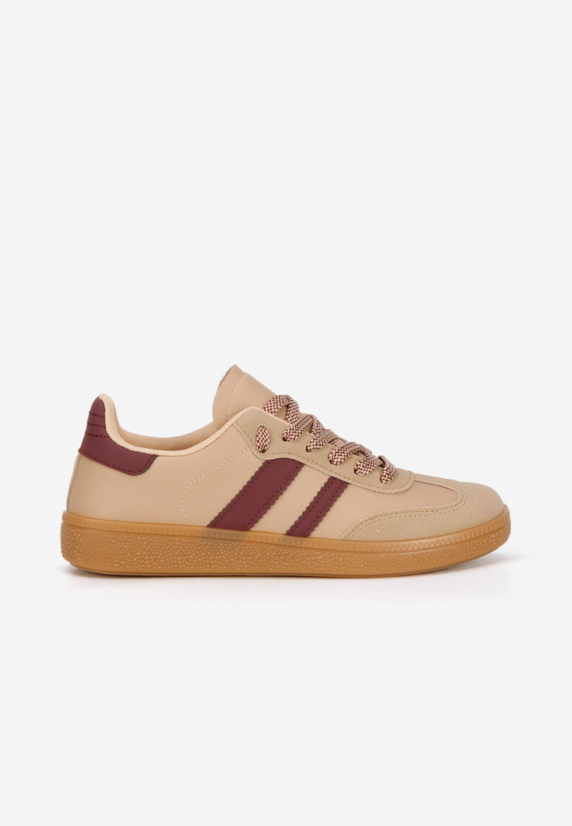 Khaki sneakersy damskie Azurea