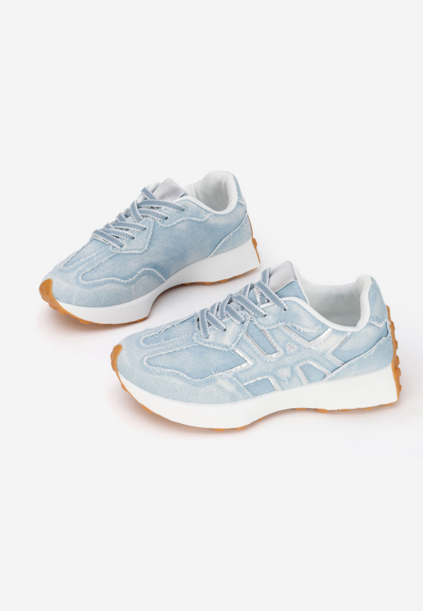 Granatowe sneakersy damskie Denalia