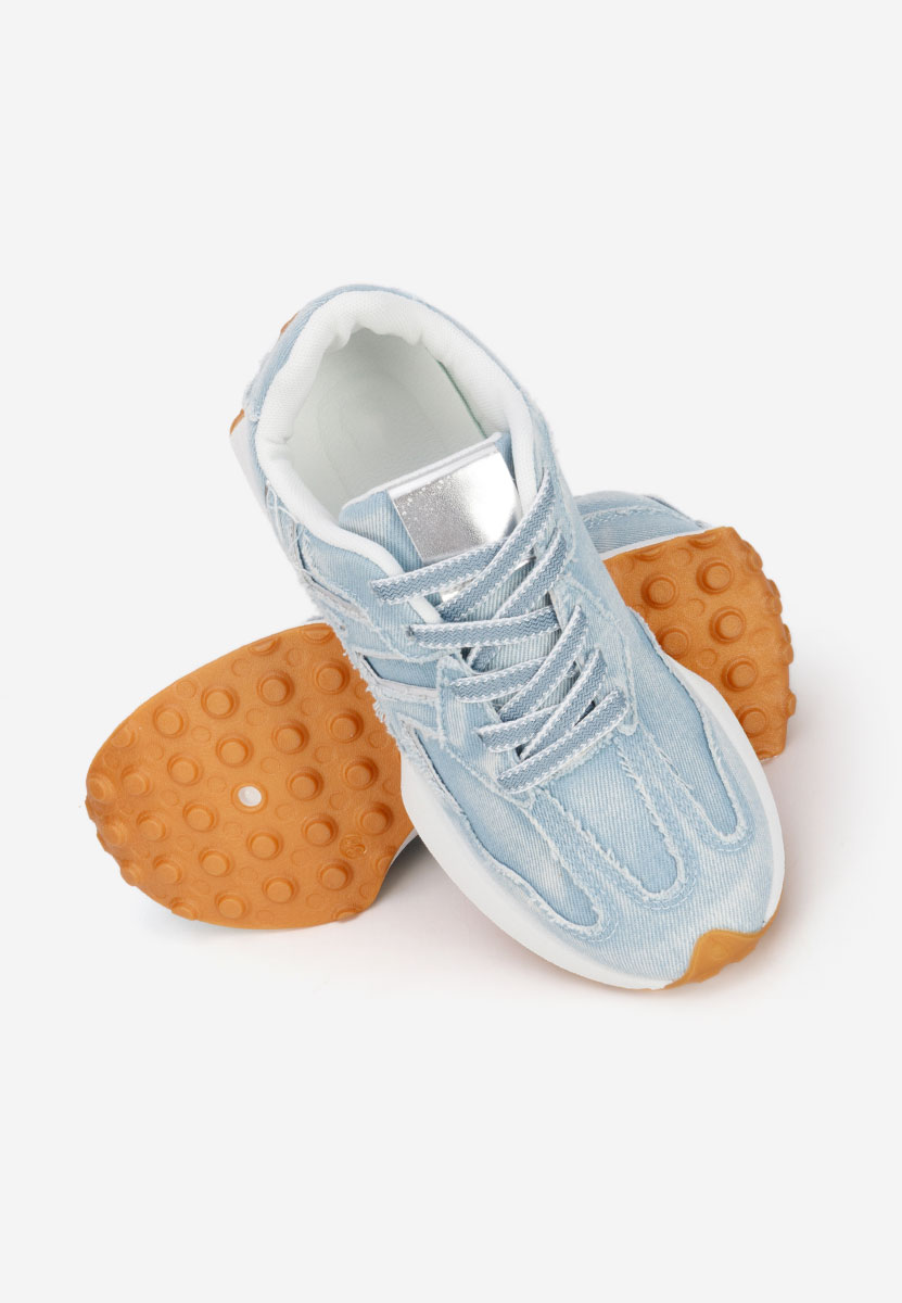 Granatowe sneakersy damskie Denalia