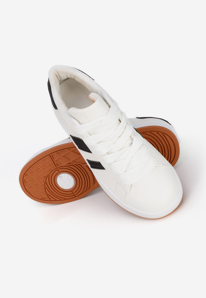 Białe sneakersy damskie Antoneta