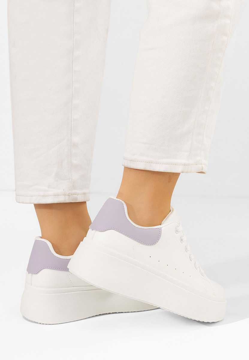 Białe sneakersy damskie Emeralia V4