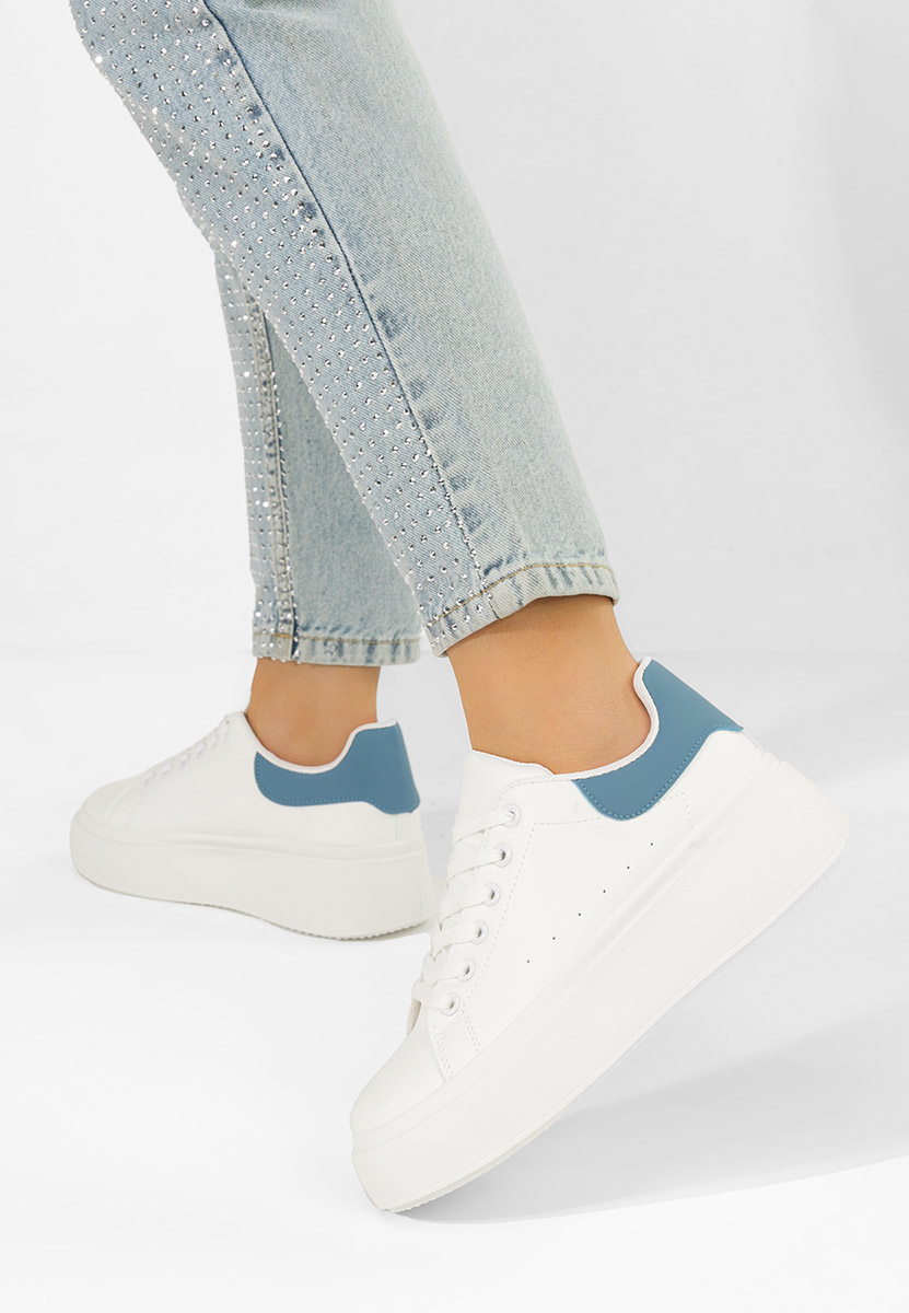 Białe sneakersy damskie Emeralia V5