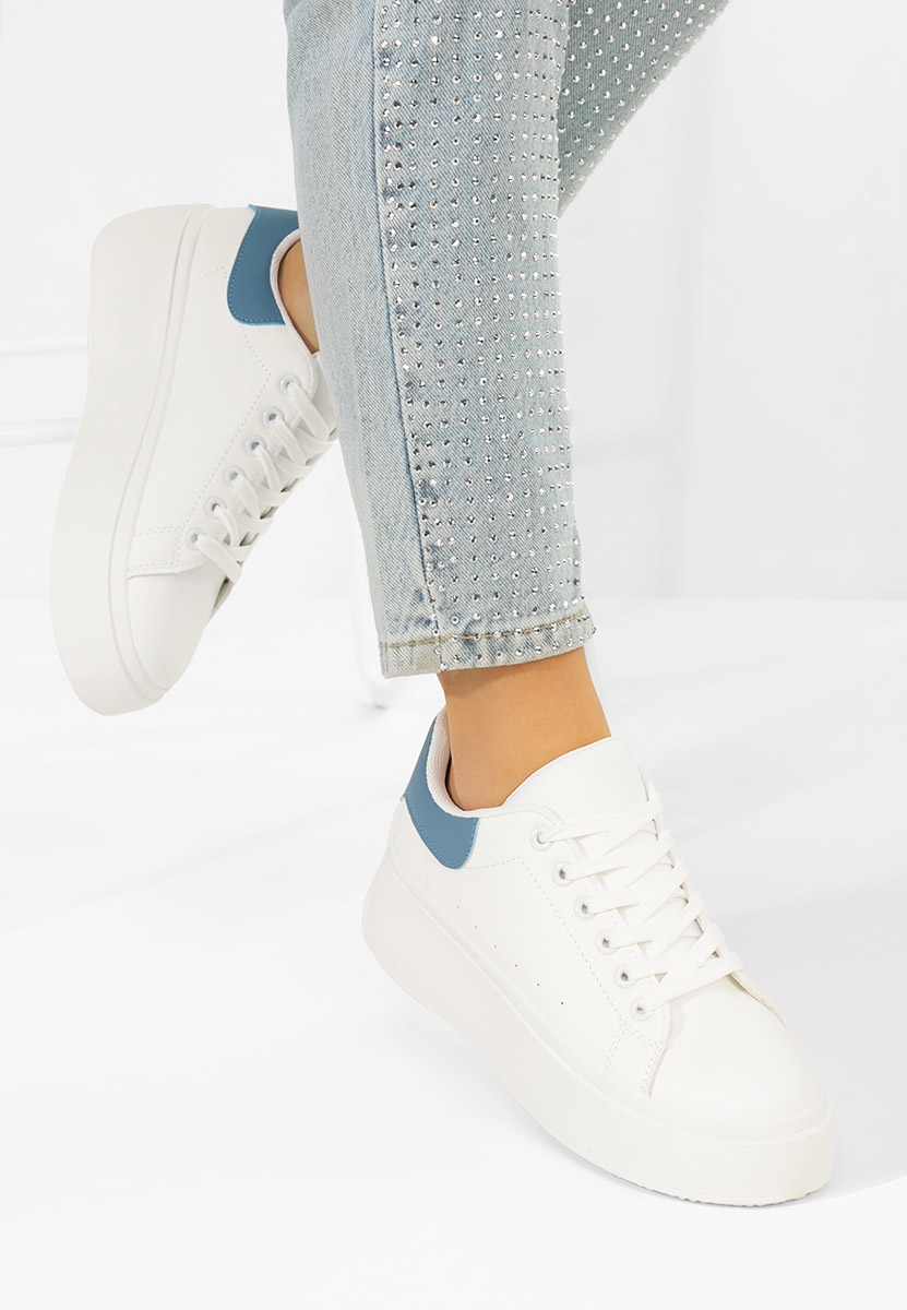 Białe sneakersy damskie Emeralia V5