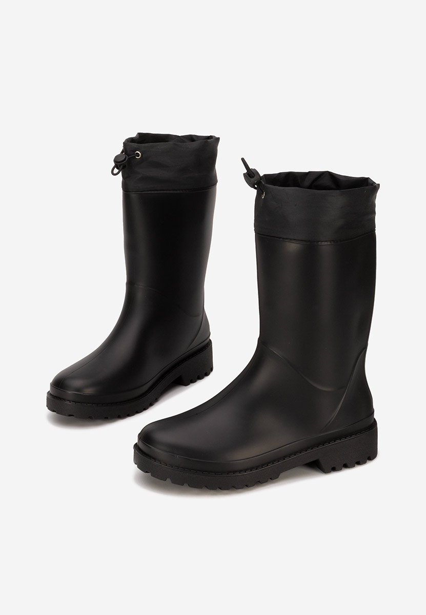 Czarne kalosze damskie Zunaira