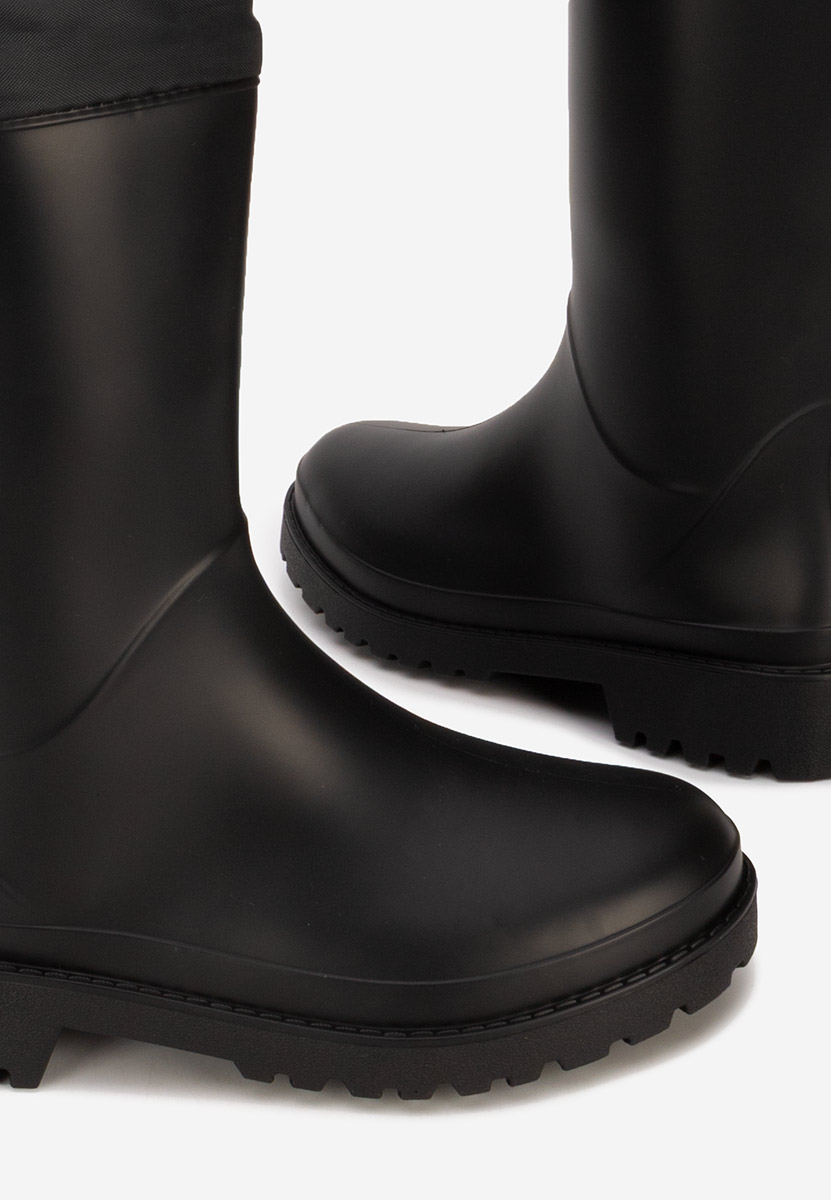 Czarne kalosze damskie Zunaira