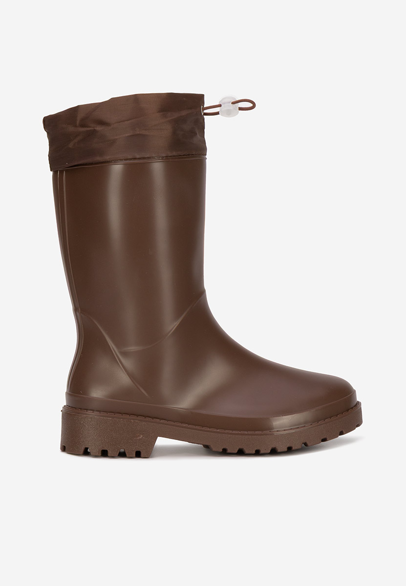 Brązowe kalosze damskie Zunaira