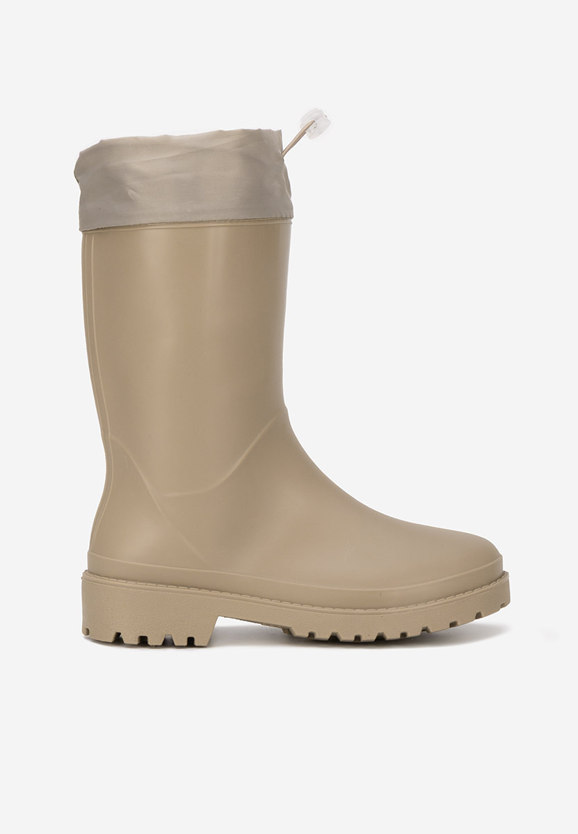 Beżowe kalosze damskie Zunaira