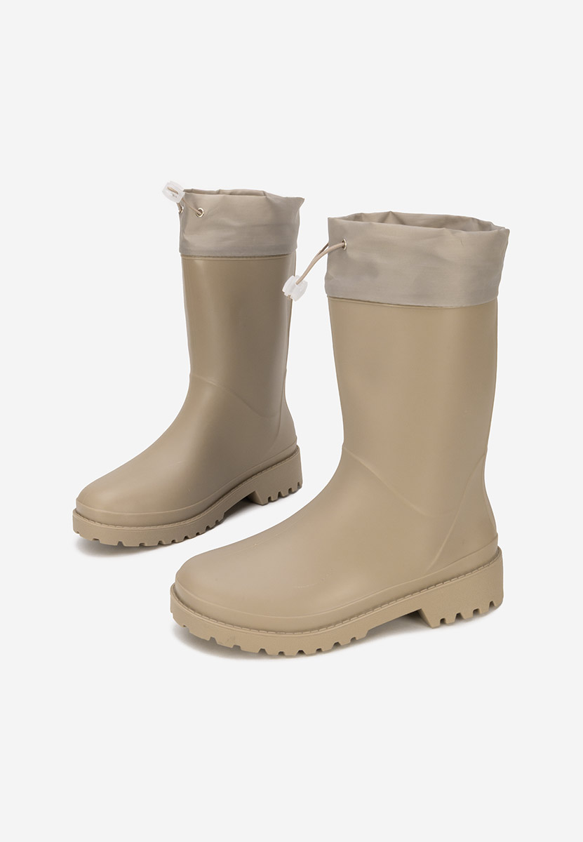 Beżowe kalosze damskie Zunaira