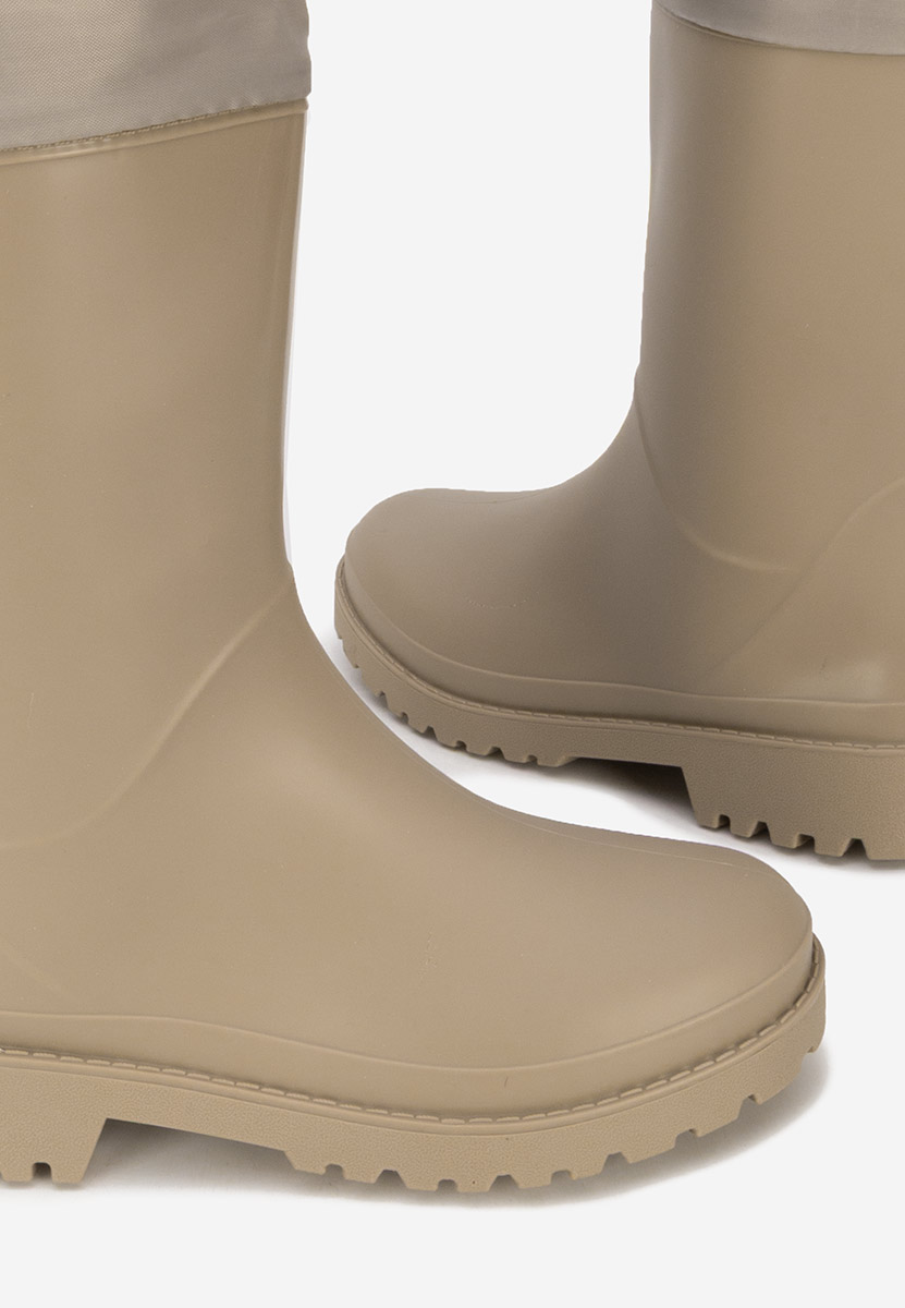 Beżowe kalosze damskie Zunaira