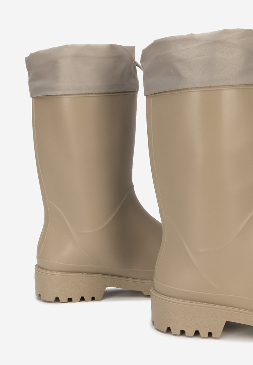 Beżowe kalosze damskie Zunaira