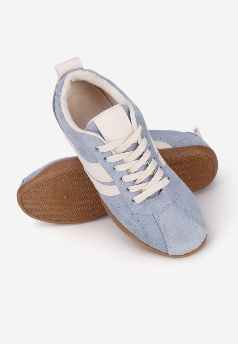 Niebieskie sneakersy damskie Reissa