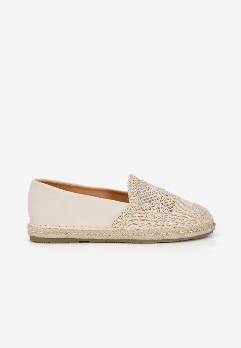Beżowe espadryle damskie Thaisa