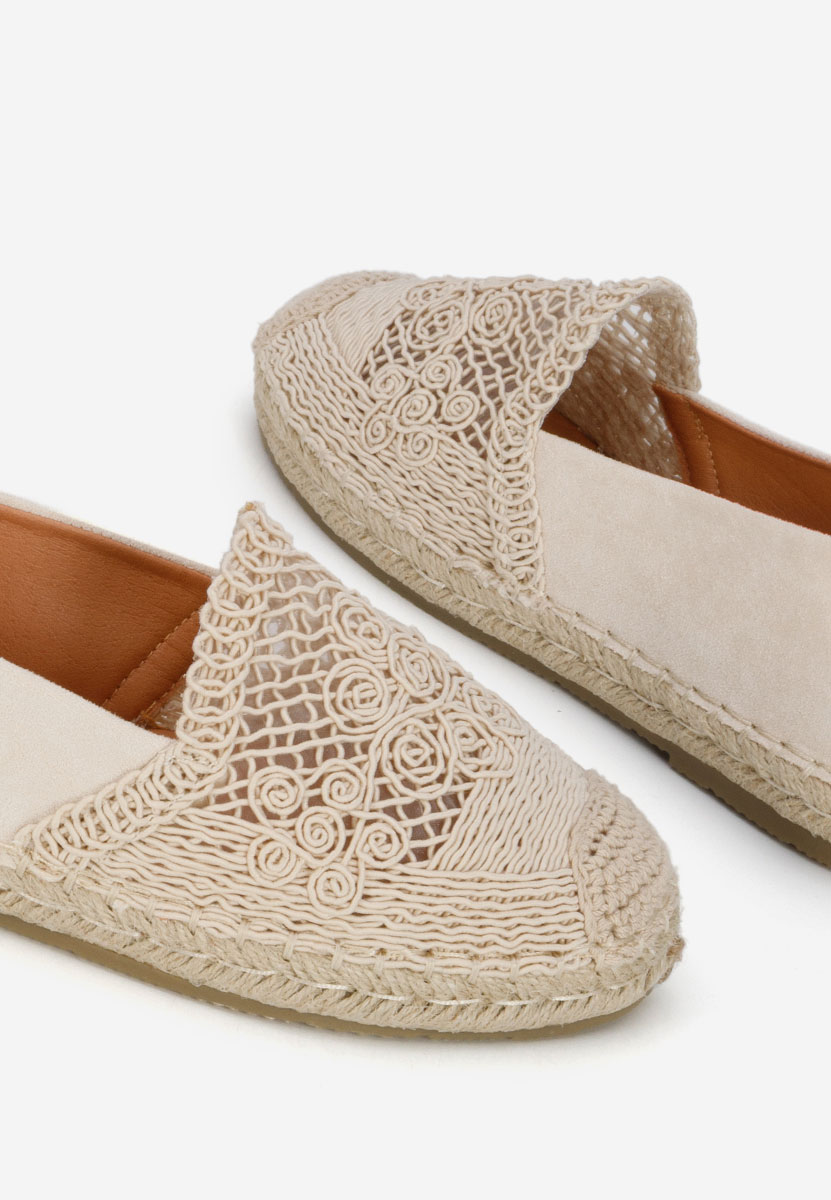 Beżowe espadryle damskie Thaisa