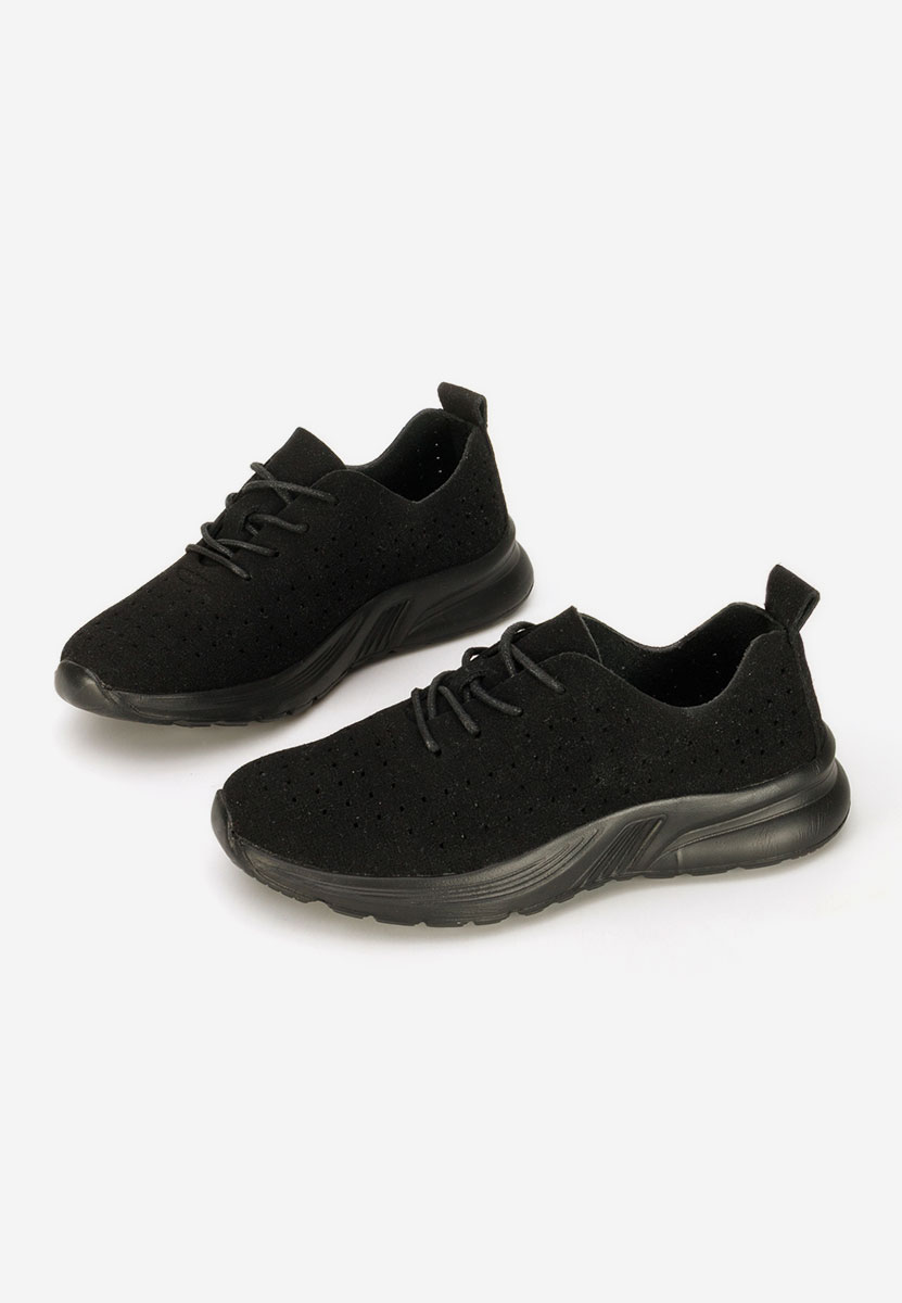 Czarne sneakersy damskie Clarence V2