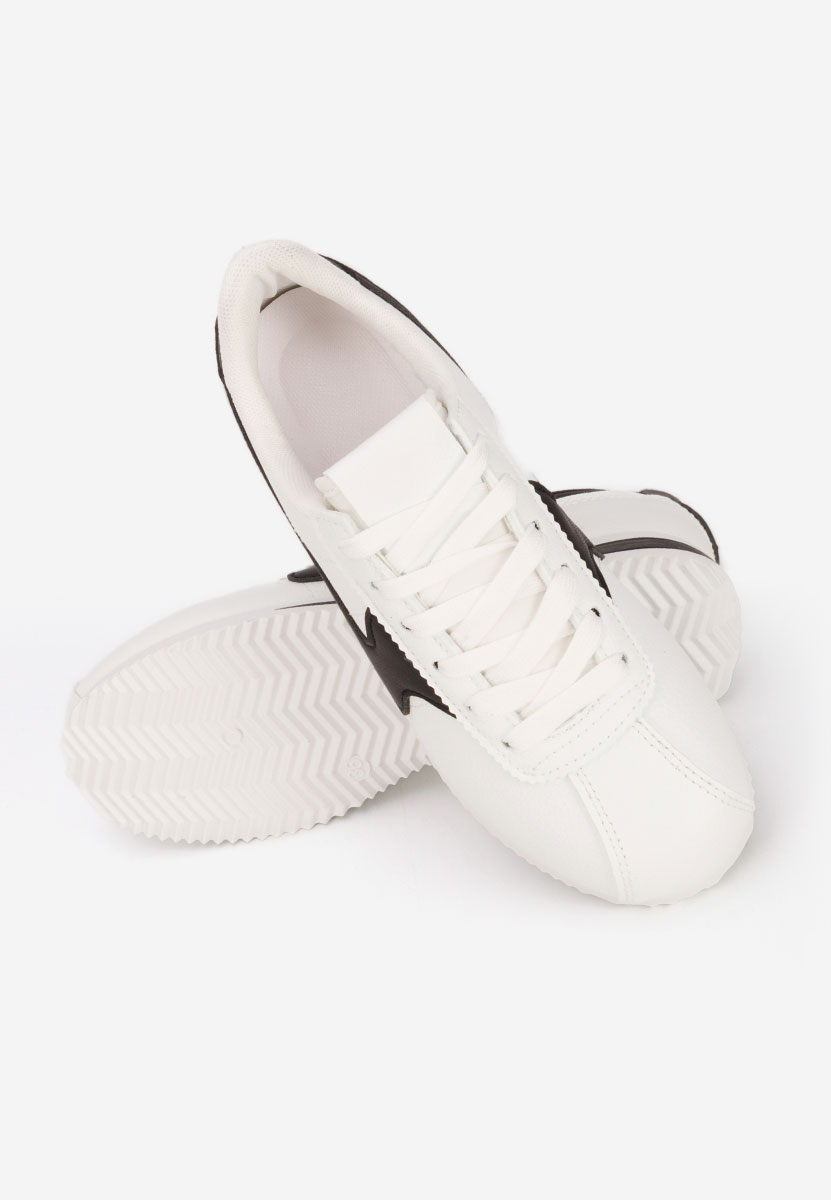 Białe sneakersy damskie Adiania