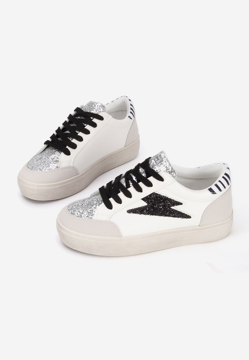 Białe sneakersy damskie Aurellia