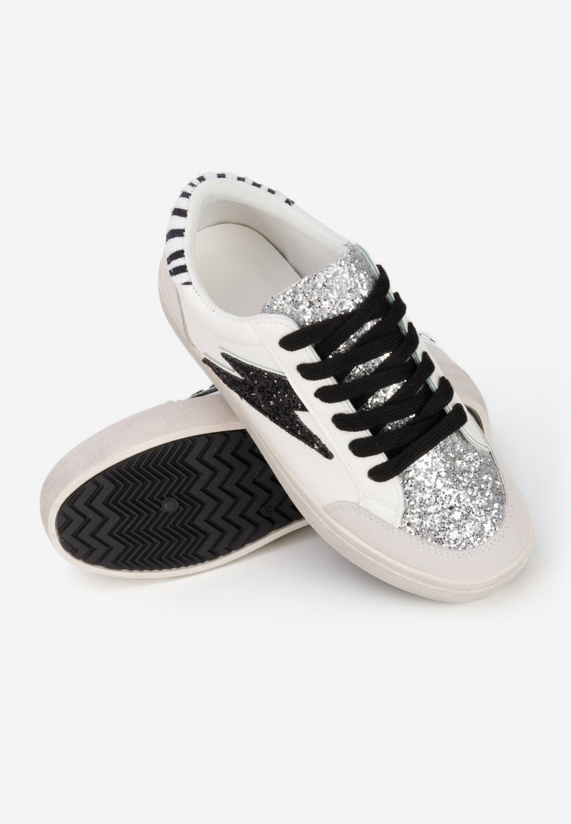 Białe sneakersy damskie Aurellia