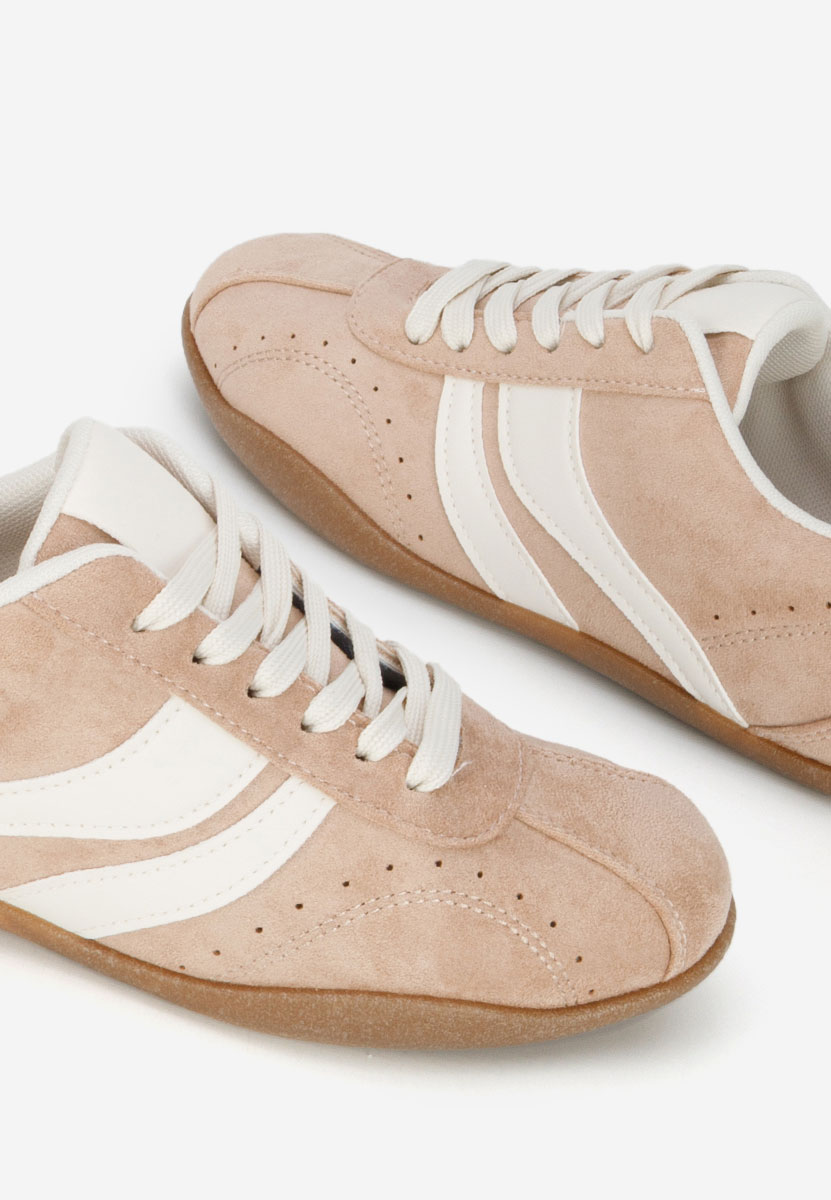 Khaki sneakersy damskie Reissa